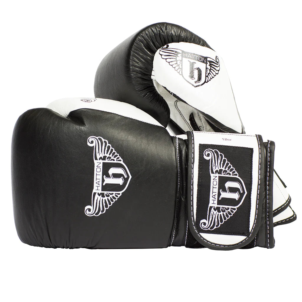 Hatton Pro Sparring Leather Velcro Glove (pair)