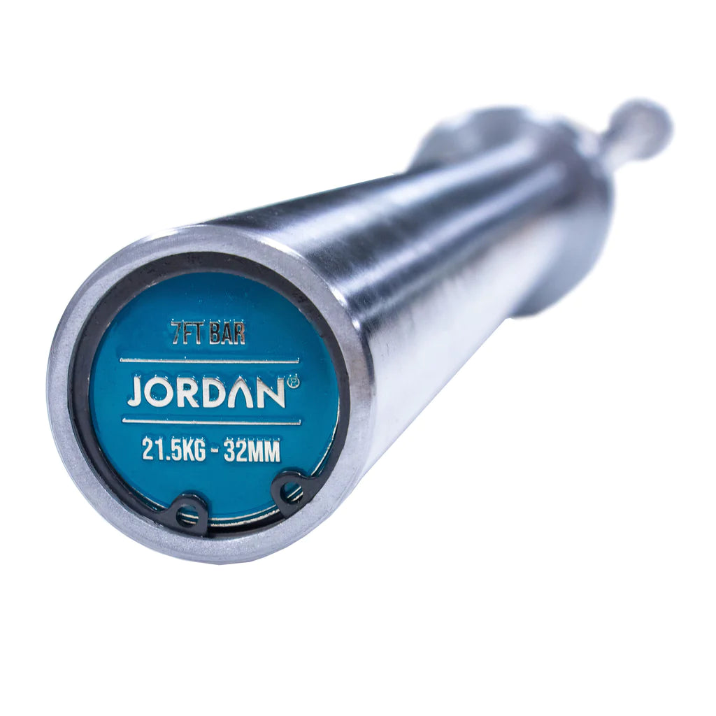 JORDAN Steel Series Straight Olympic Bars with bearings